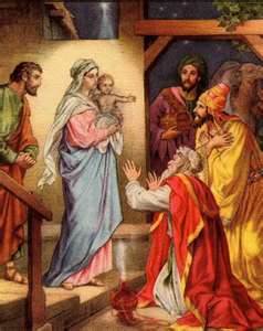 Magii se inchina Pruncului