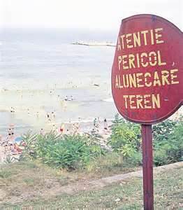 Pericol de alunecareh