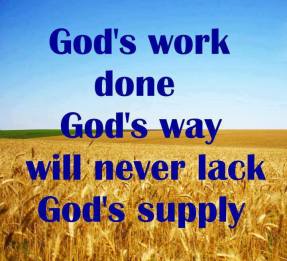 GOD WILL PROVIDE1