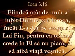 Ioan 3.16
