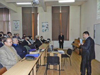 Nicolae Geanta profesor la Colegiul “Constantin Istrati”